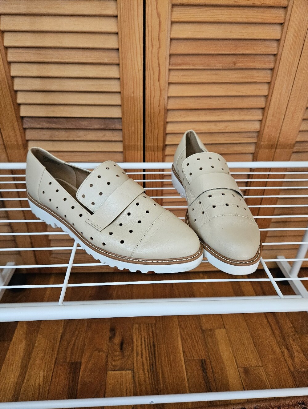 Tan Leather Collegaite Preppy Acadamia Loafers